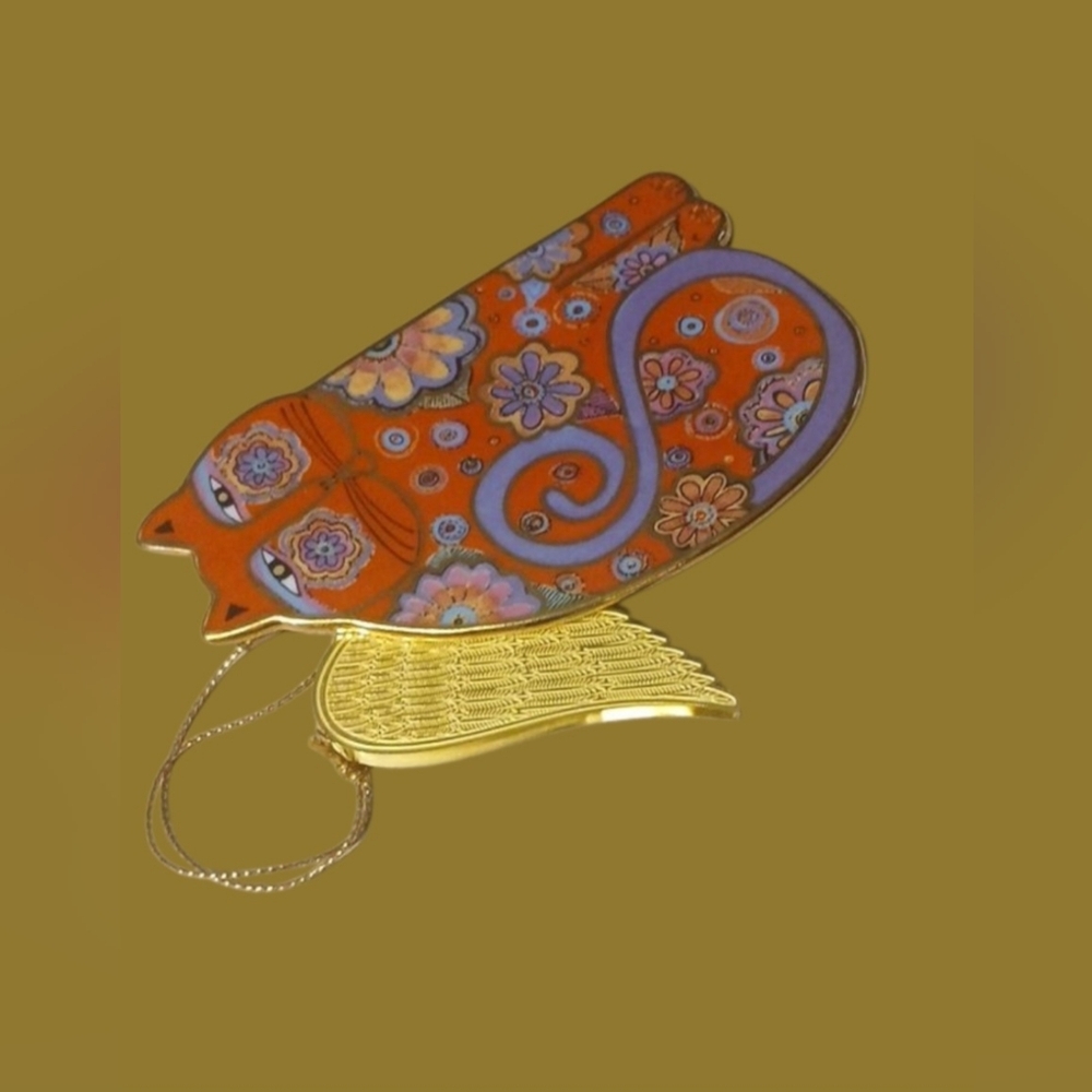 ♦️Angelicats Ornament | By: Laurel Burch - Picture 3 of 5